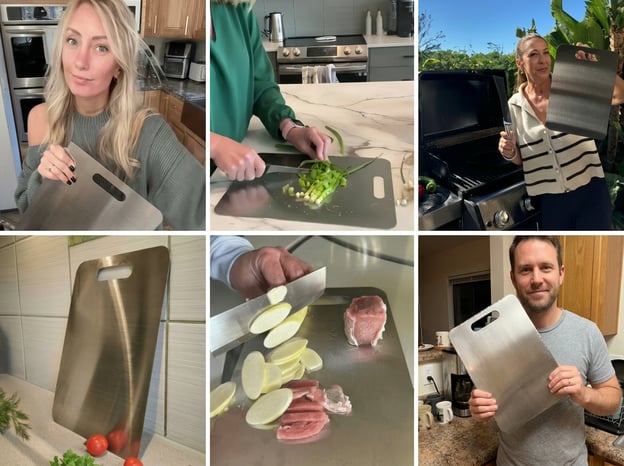 Vanotium titanium chopping board